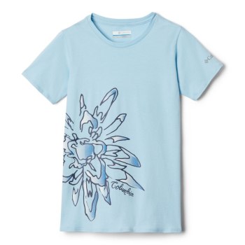 Columbia T-Shirt Meisjes, Peak Point Blauw, 34WRVMNPF